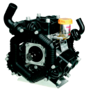 Kolvmembranpump 3-cyl, 126 l/min