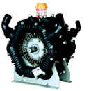 Kolvmembranpump 6-cyl, 300 l/min