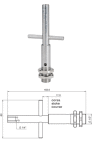 Ventil f�r spolmunstycke SS 1/4"