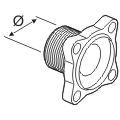 ADAPTER M=1"1/4 M FL�NS